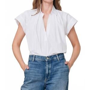 NEW SECULAR trinity top in white